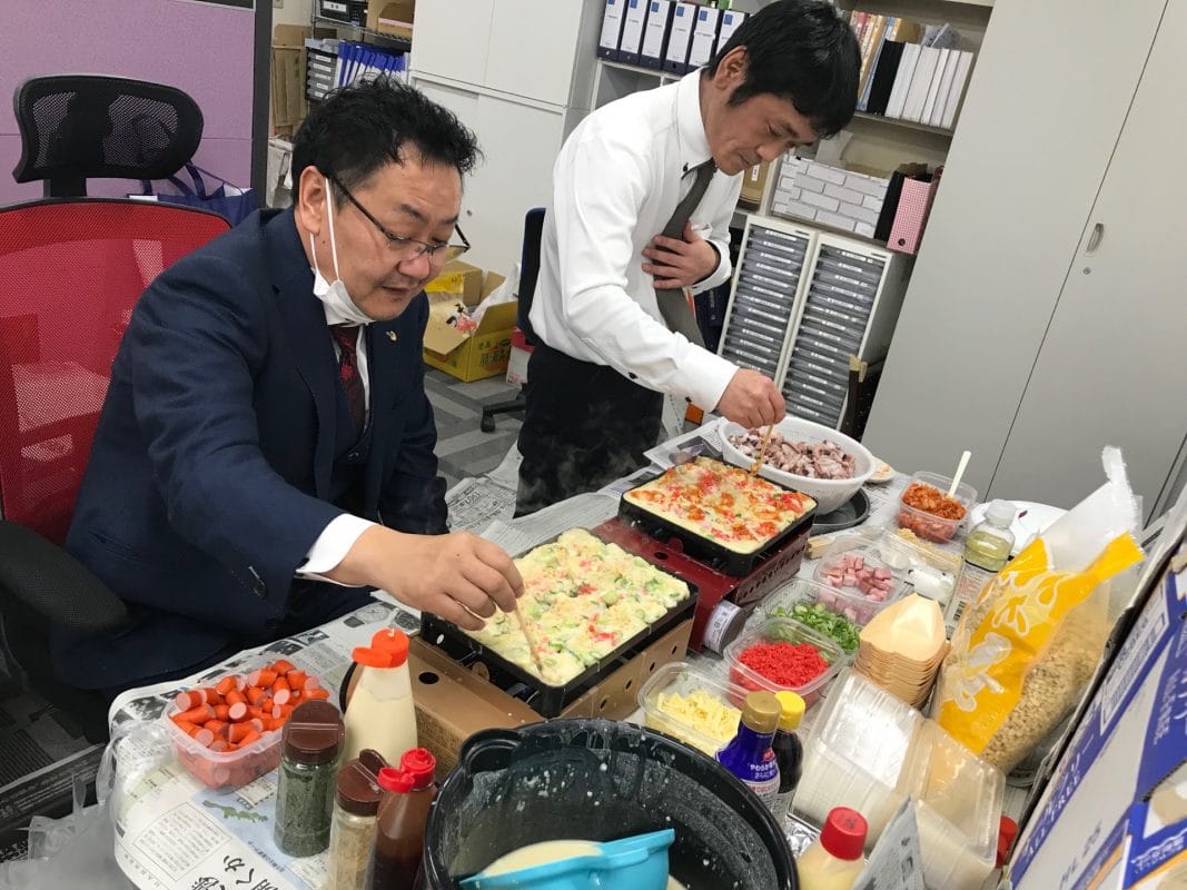 たこ焼きと社長