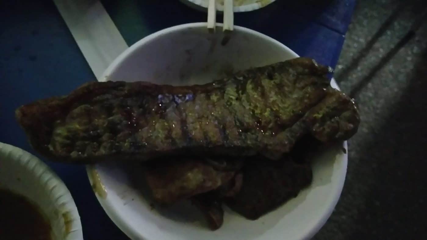 ヤマヒロ運輸のBBQに突撃 4 本日の主役ステーキ