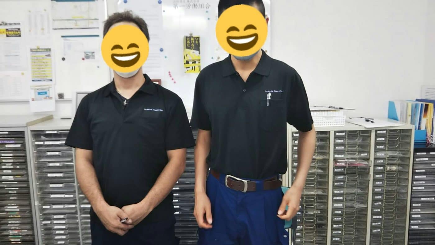 男性ドライバーの制服をリニューアルしました! 10 山田運送 夏服 黒制服