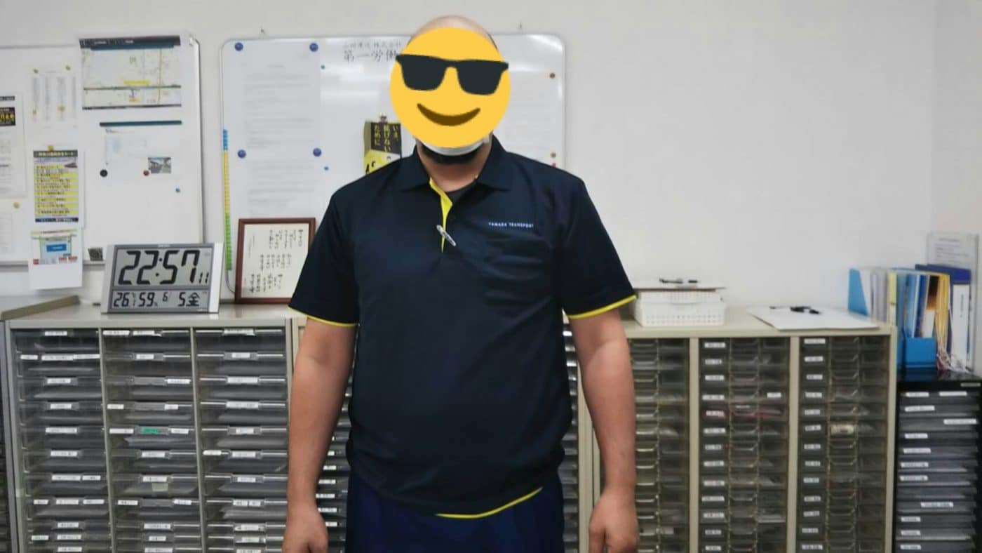 男性ドライバーの制服をリニューアルしました! 8 夏 山田運送 制服