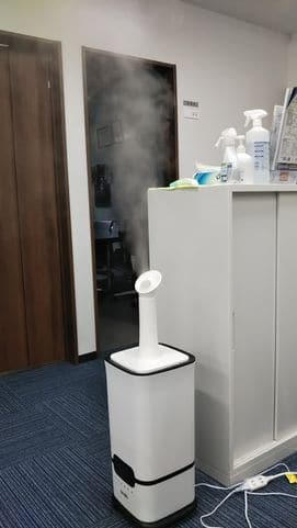 コロナ感染者が急増中!!企業が出来る感染対策 5 事務所 加湿器
