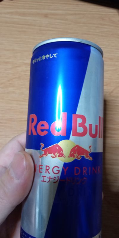 半導体ガス式アルコール検知器で色々検証してみました。 5 レッドブル