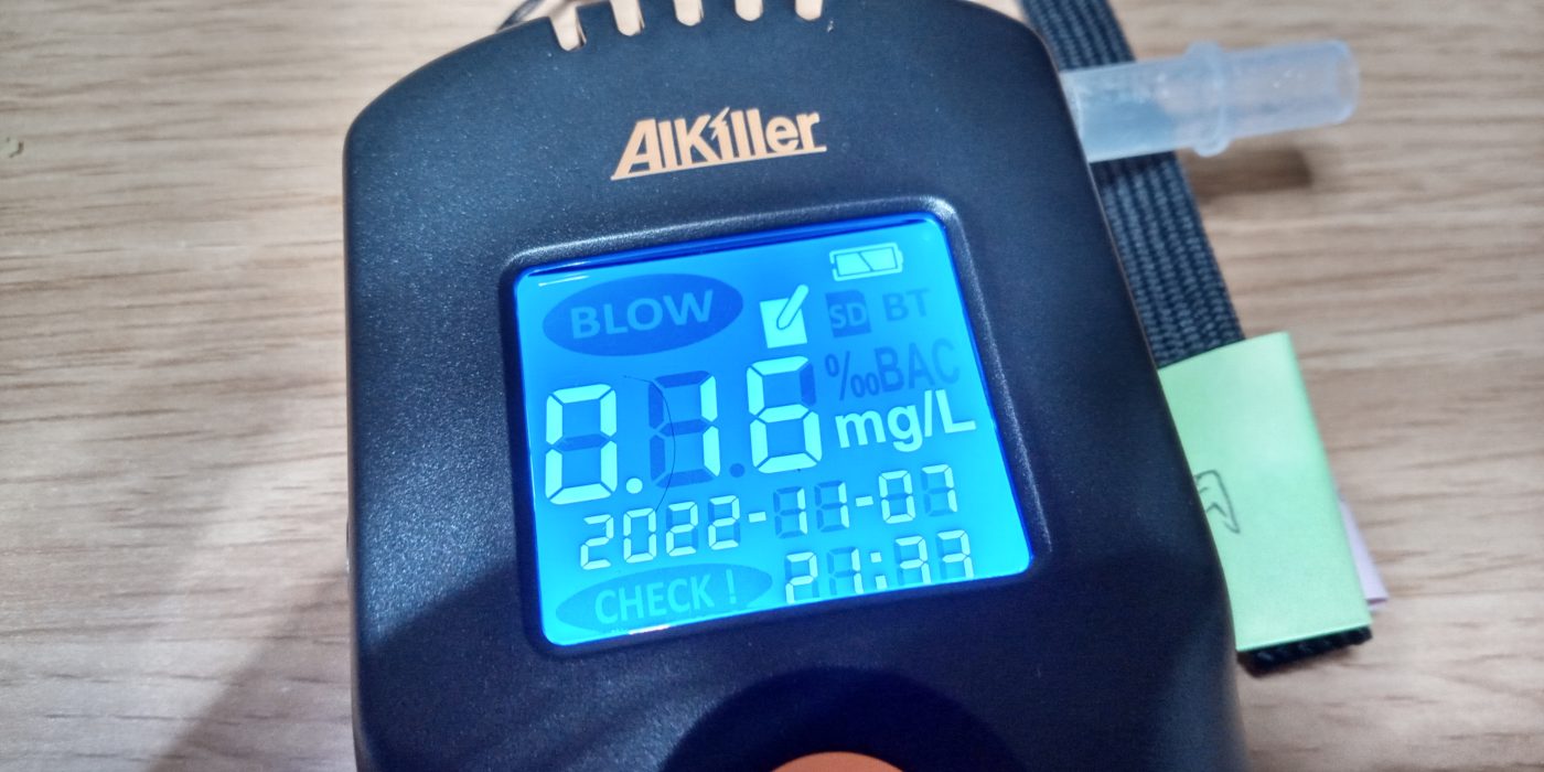 半導体ガス式アルコール検知器で色々検証してみました。 10 洋酒入りパウンドケーキ