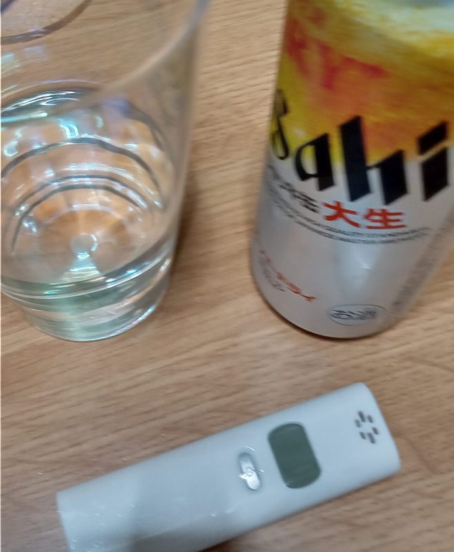 半導体ガス式アルコール検知器で色々検証してみました。 13 ビール